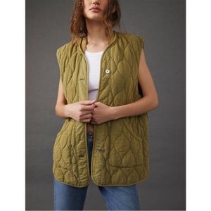 Free People Billy Military Vest